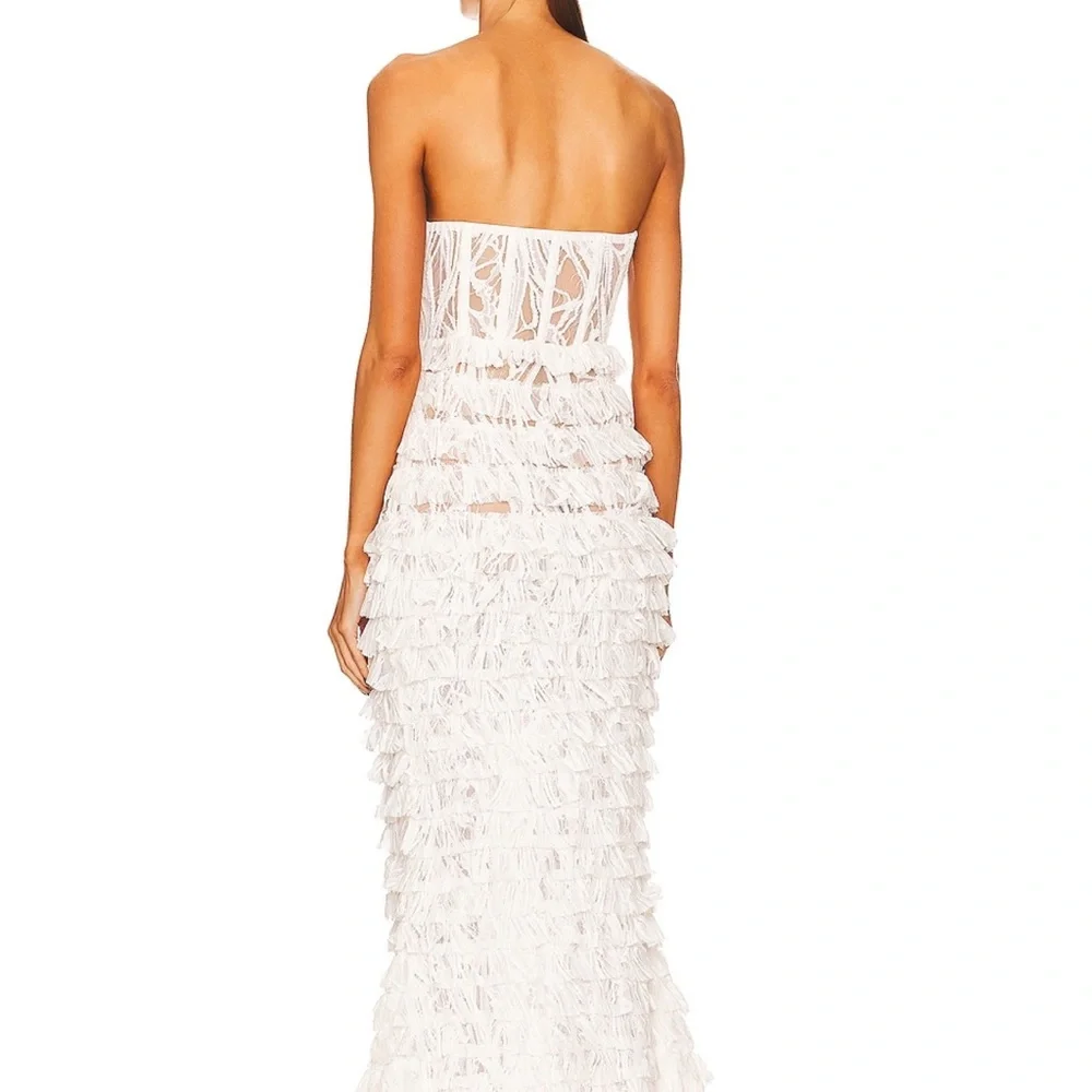 Retrofit Irini Dress - sequin and ruffle - Picture 2 of 3